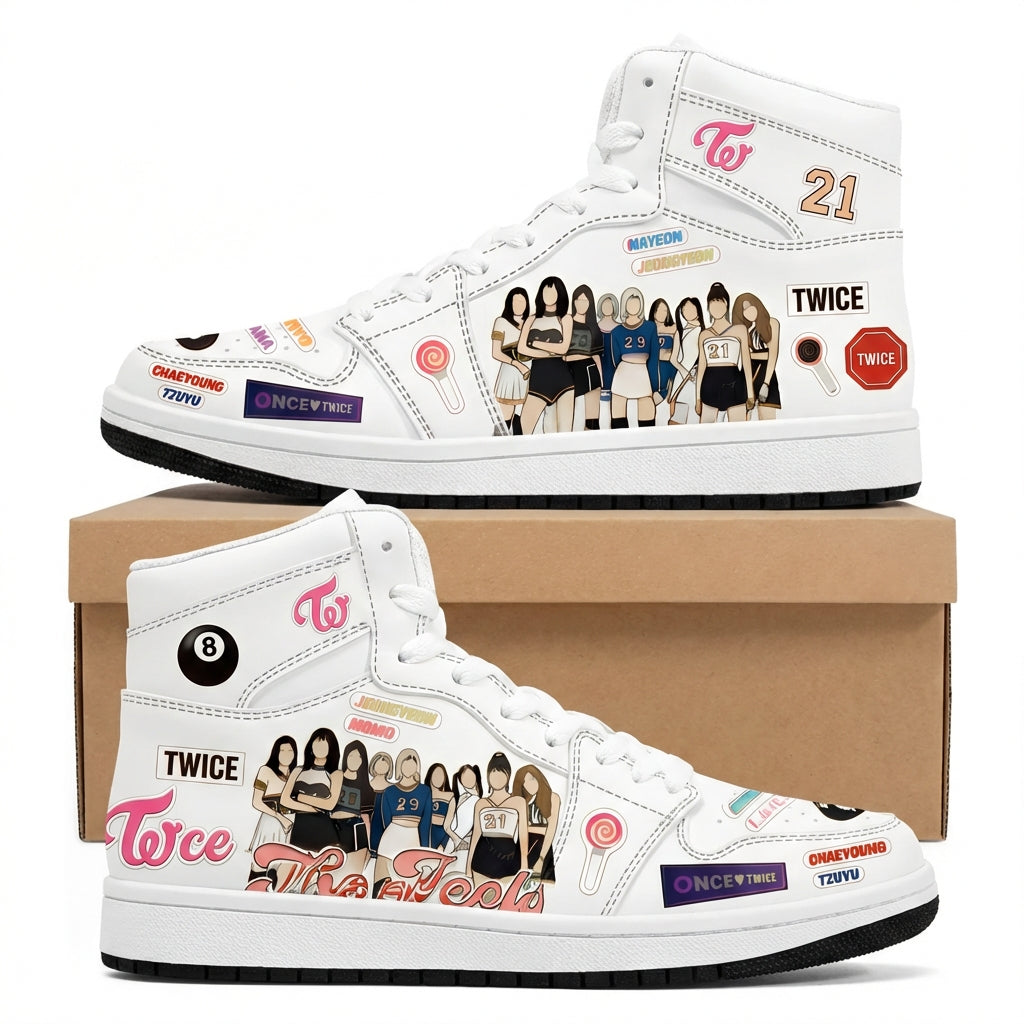 Twice (adult and kids size available) Design Shoes J1