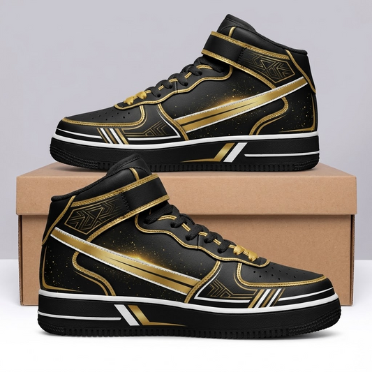 Japanese GP Pit-Lane Energy Podium Gold Design Shoes F1
