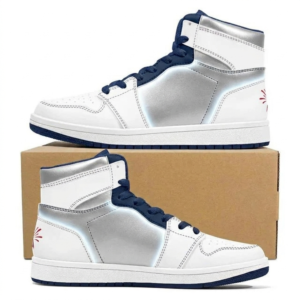 Silver Lift Afterglow Design Shoes J1