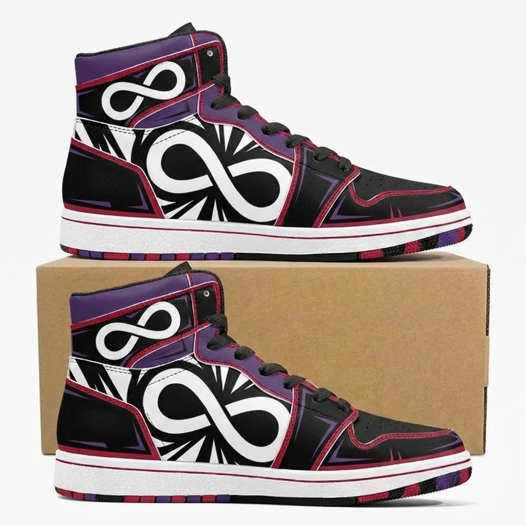 Gate Sigil Storm Design Shoes J1