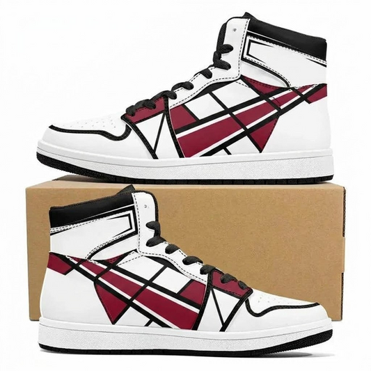 Tatami Slash Grid Design Shoes J1