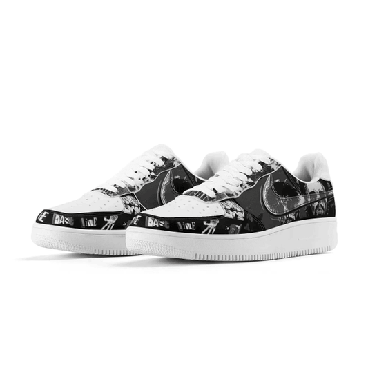 Live Fast Die Whenever  limited edition Design Shoes F1