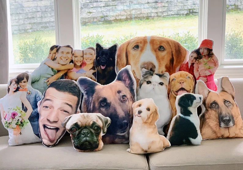 Personalized Photo DIY Flannel Pilow Cushion Available Worldwide