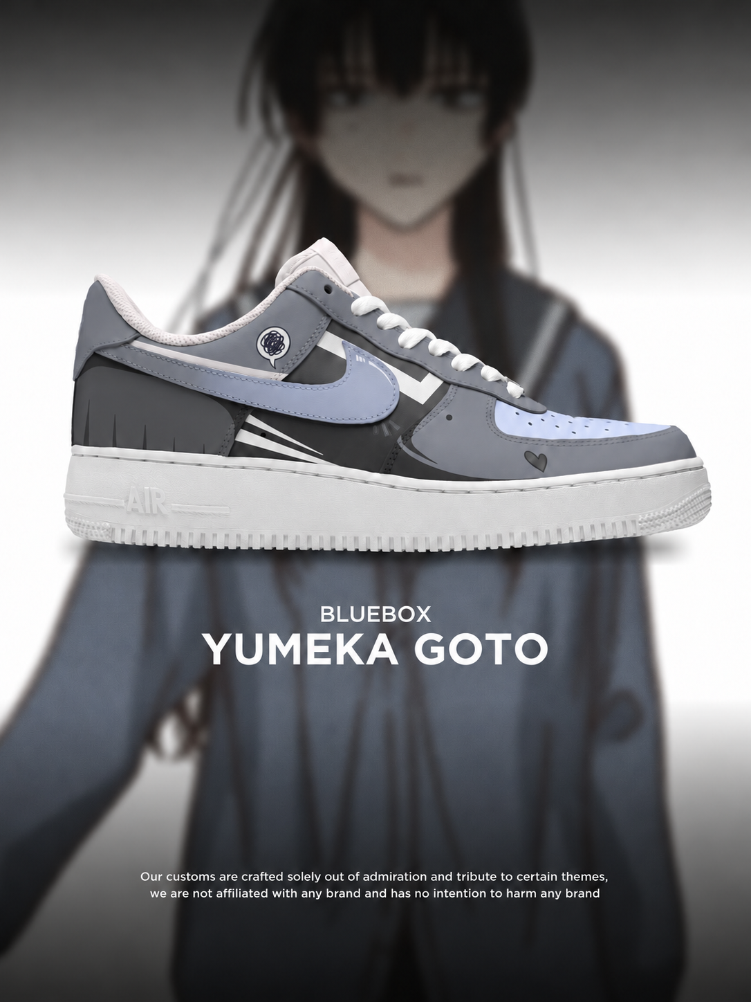 Blue Box Yumeka Goto shoe design