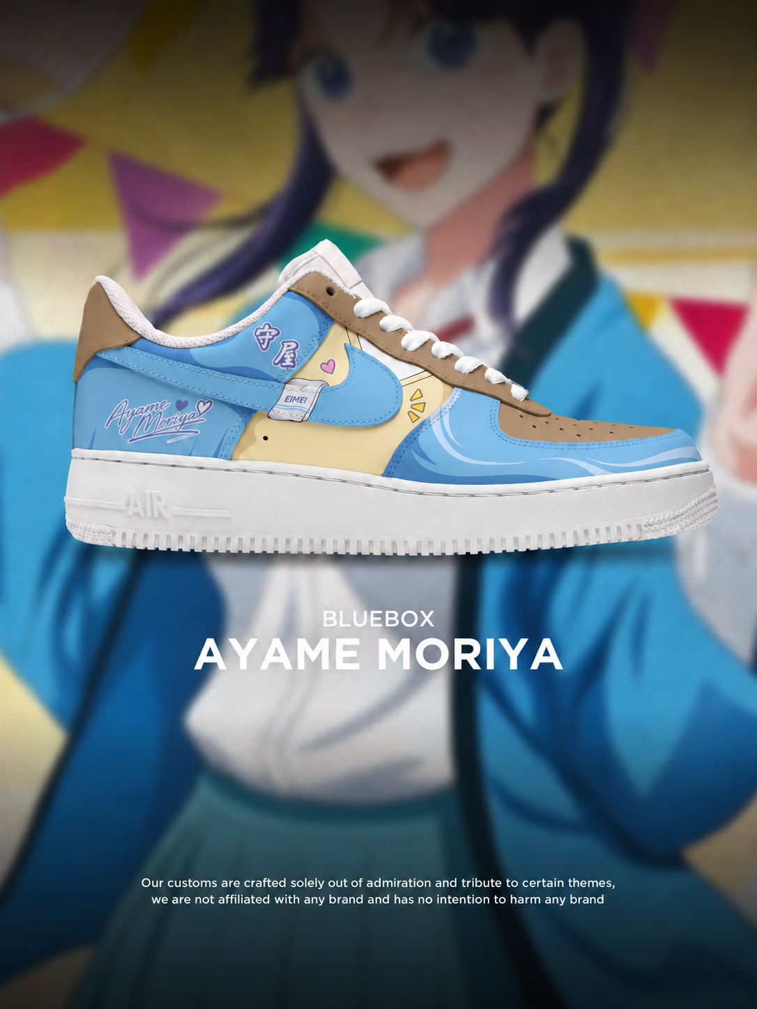 Blue Box Ayame Moriya shoe design