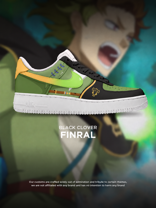 Black Clover Finral Roulacase custom shoe design
