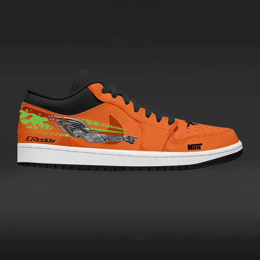 Brian O'Conner's Toyota Supra  Design Shoes J1 Low Top